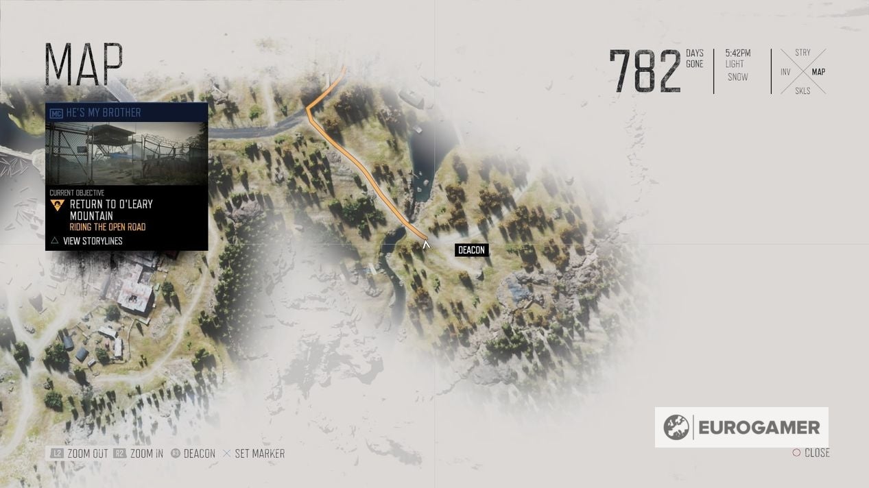 Days Gone Nero Research Site locations, Nero Checkpoint locations and